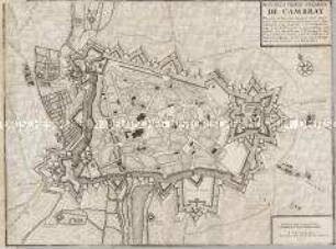 Plan de la Ville et Citadelle de Cambray