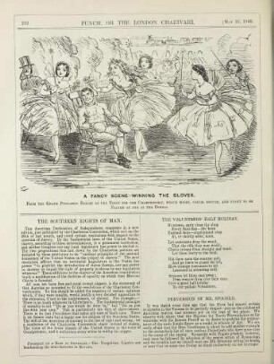A fancy scene - winning the gloves