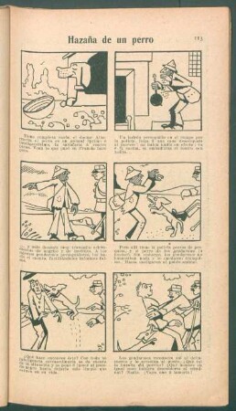 Hazaña de un perro - [Cómic]