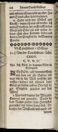 (1.) Von der Catechismus-Lehre.