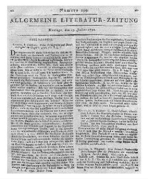 [Dillenius, Friedrich Wilhelm Jonathan]: Ueber Seelengrösse und Standhaftigkeit im Unglück. - Leipzig : Jacobäer, 1790