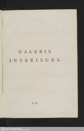 Galerie Interieure