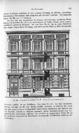 Fig. 388. Wohnhaus am Karlsbad No. 26
