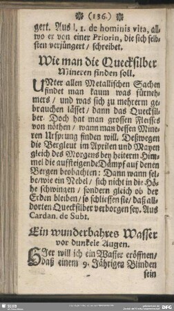 Wie man die Quecksilber Mineren finden soll