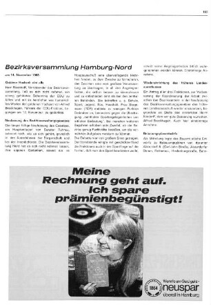 Bezirksversammlung Hamburg-Nord