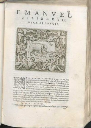 Emanvel Filiberto, Dvca Di Savoia.