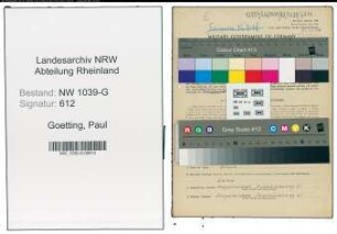 Entnazifizierung Paul Goetting , geb. 30.06.1904 (Kaufmann)