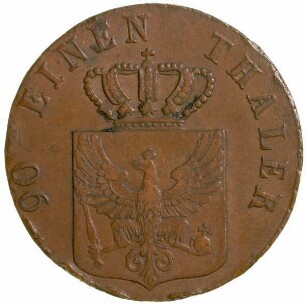 Münze, 4 Pfennig, 1828