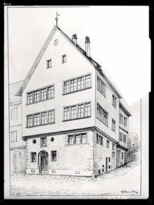 Wohnhaus des Baumeisters Schickhardt, Kanzleistraße