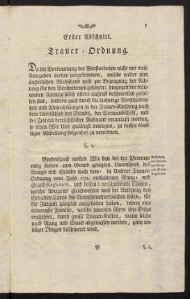 5-19, Erster - Zweiter Abschnitt.