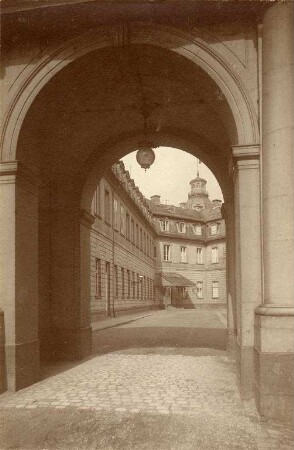 Ansichten von Karlsruhe, Bruchsal und Rastatt. Schloss Karlsruhe