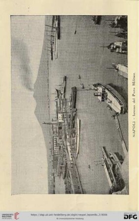 Napoli – Interno del Porto Militare – Interieur du port militaire – Interior of the Military Port – Das Innere des Militärhafens