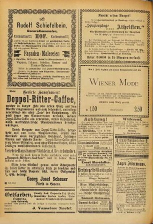 Hofer Tageblatt : oberfränkischer Generalanzeiger ; unparteiische und unabhängige Zeitung. 1892,7/12 = Jg. 14