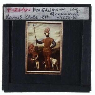 Tizian, Bildnis eines Feldherrn