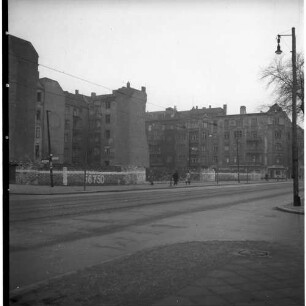Negativ: Gelände, Grunewaldstraße 61-63, 1952