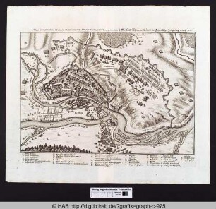 Die Statt Thonawerth sambt der schwedischen Belagerung 16 Marty 1632