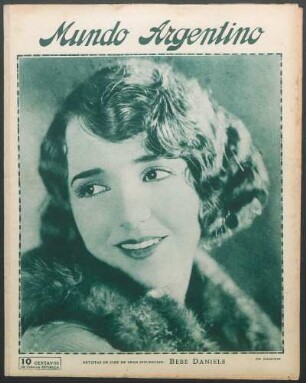 Artistas de cine de gran figuración: Bebe Daniels [Fotografía]