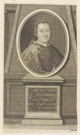 Bildnis des Angelus Maria Qvirinus