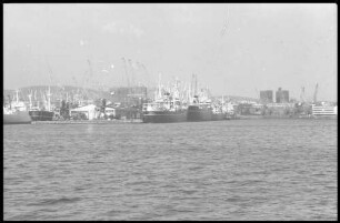 Oslo: Hafen vom Boot aus
