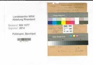 Entnazifizierung Bernhard Pohlmann , geb. 14.03.1896 (Feuerwehrmann)