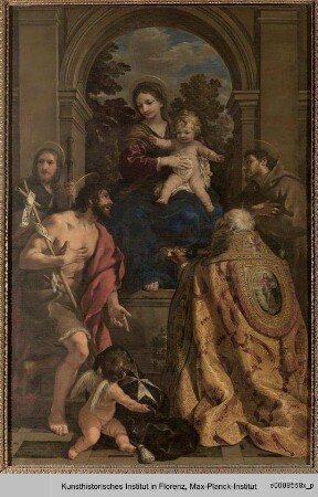 Madonna mit Heiligen