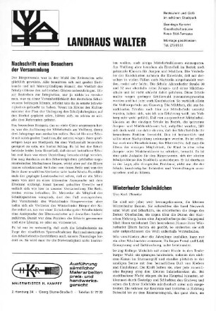 Winterhuder Schulmädchen