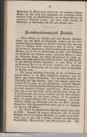 Kreisdirektionsbezirk Budissin.