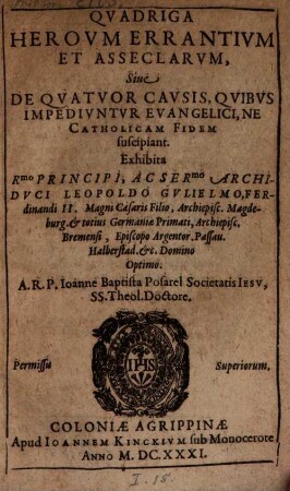 Quadriga Herorum errantium