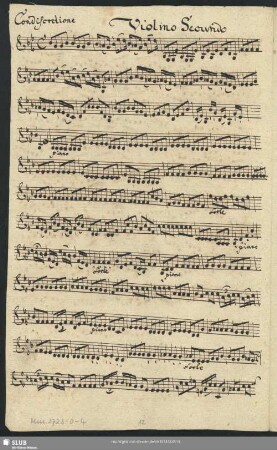 Violino secundo