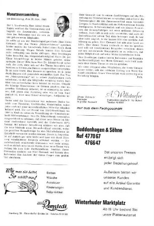 Monatsversammlung