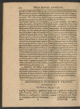 Dominica XVIII. Post Trinit.