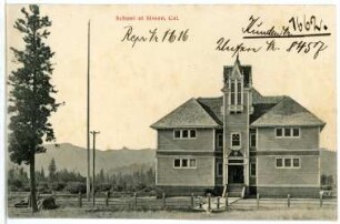 Sisson. School at Sisson, Cal.