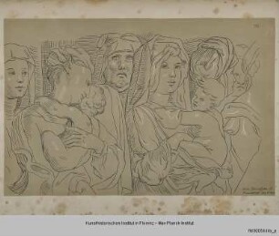 Figurengruppe (nach dem Entwurf für den Mosaikboden des Domes zu Siena von Beccafumi)