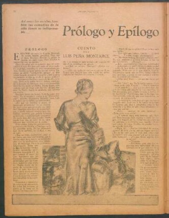 Prólogo y epílogo : Cuento por Luis Peña Montarce