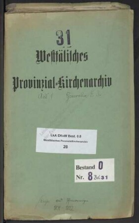 Kirchenvermögen und Pfarrvermögen