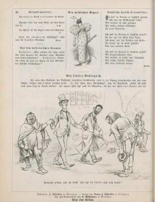 "Ein weibliches Gigerl" "Ein fideles Gefängniß"