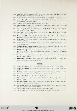 Italien (Nr. 2220-2266)