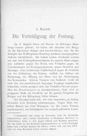 6. Kapitel. Die Verteidigung der Festung.