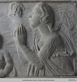 Grabmal des Bischofs Giovanni Geraldini : Fides, Caritas, Spes und Fortitudo