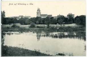Wittenberg. Blick auf Wittenberg