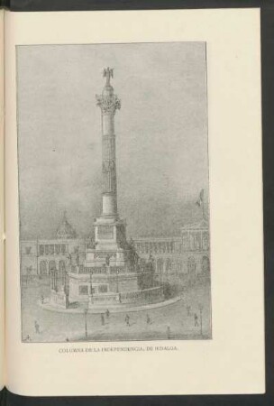 Columna de la Independencia, de Hidalga. - [Ilustración]