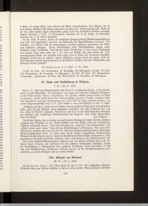 XVI. Kämpfe am Kemmel