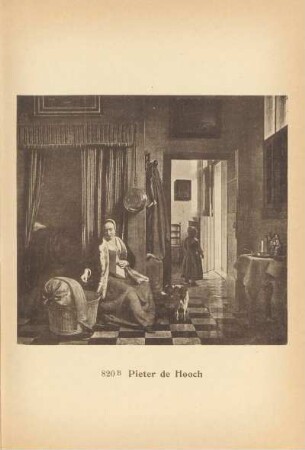 Pieter de Hooch. Die Mutter. 820 B