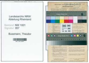 Entnazifizierung Theodor Bussmann, geb. 10.10.1903 (Ingenieur)