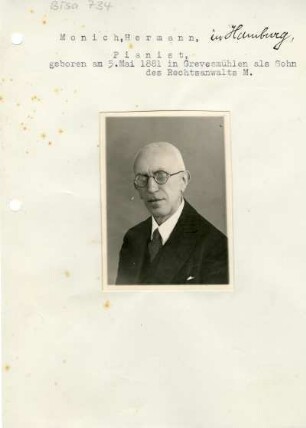 Monich, Heinrich (1881-?)