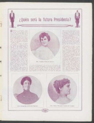 ¿Quién será la futura Presidenta?