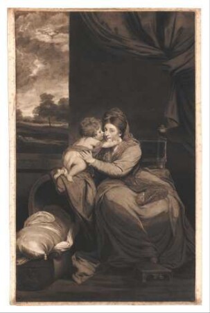 Elizabeth Lamb, Viscountess Melbourne mit ihrem Sohn Peniston Lamb