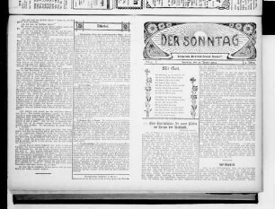 Der Sonntag. 1904-1908