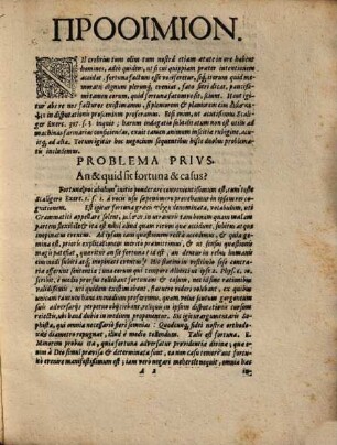 Dispvtatio Physica De Fortvna Et Fato
