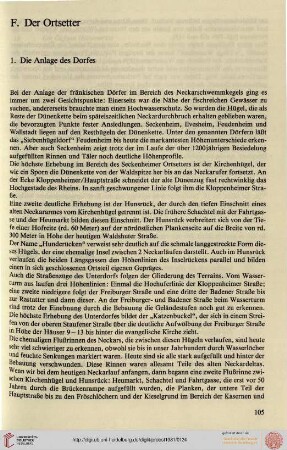 F. Der Ortsetter